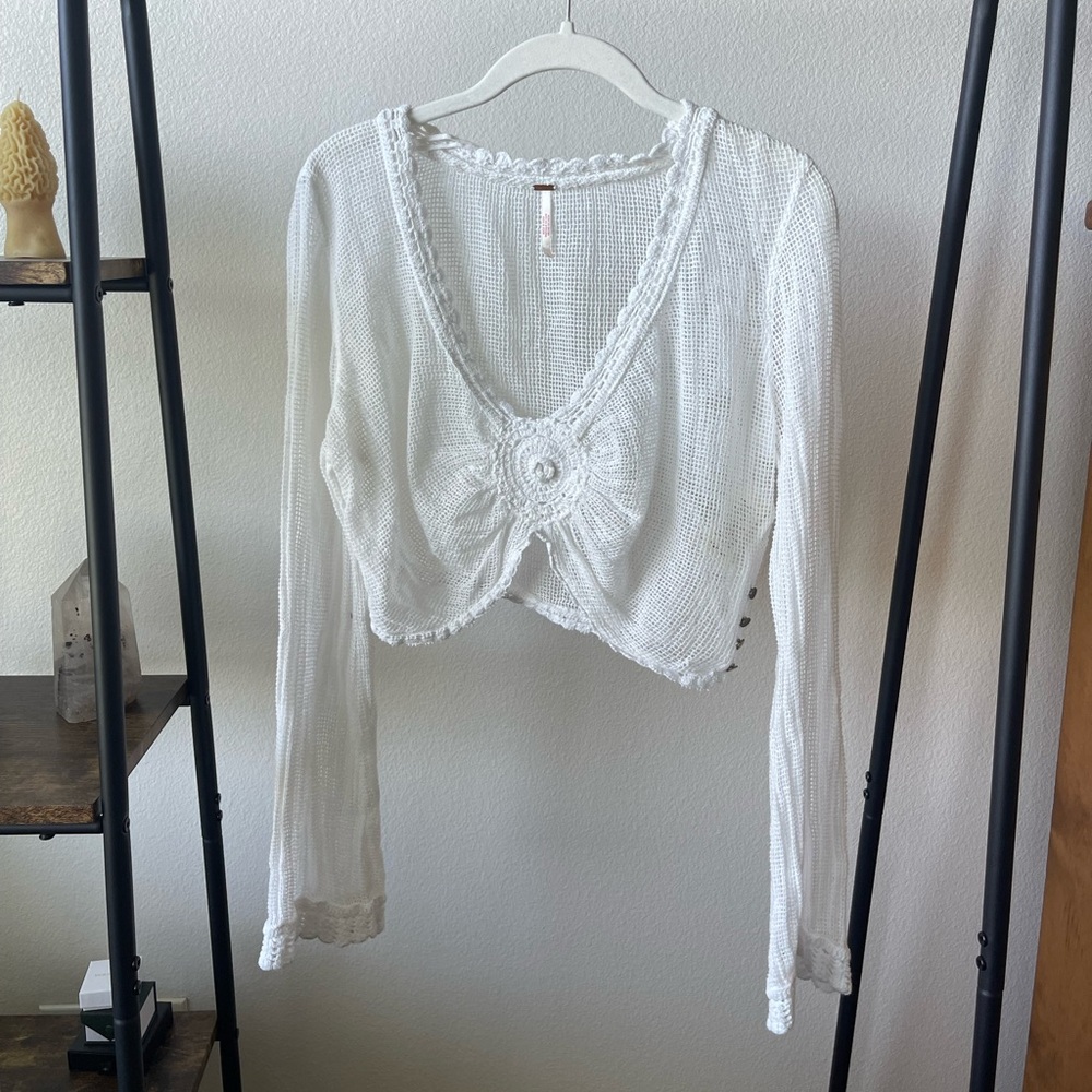 Free People Crochet Top